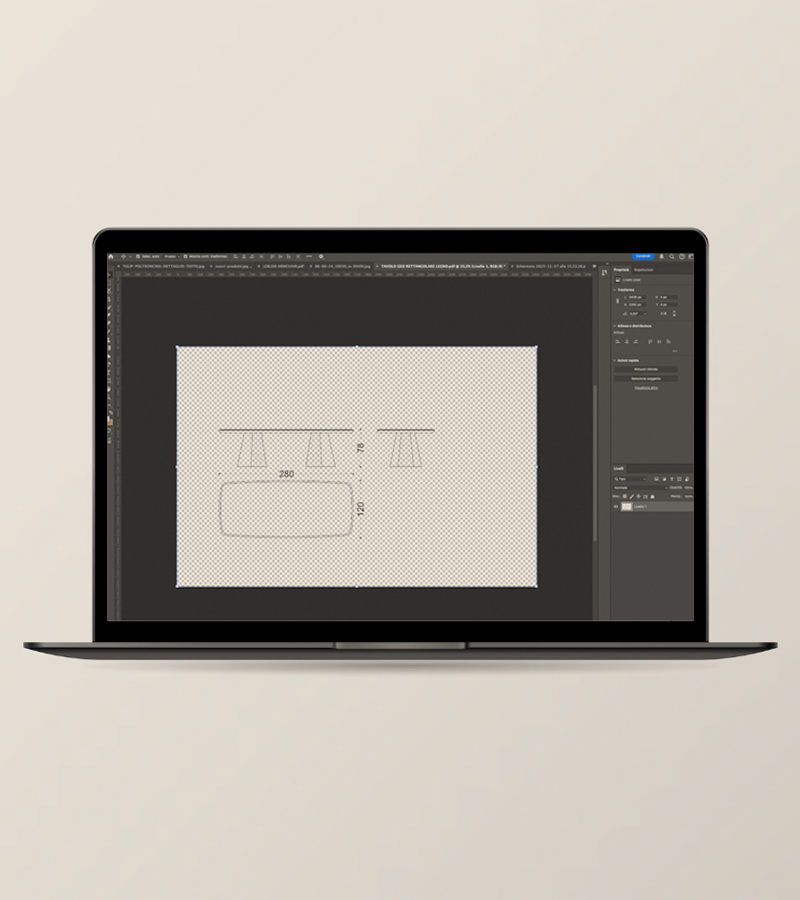 Rendering design su computer